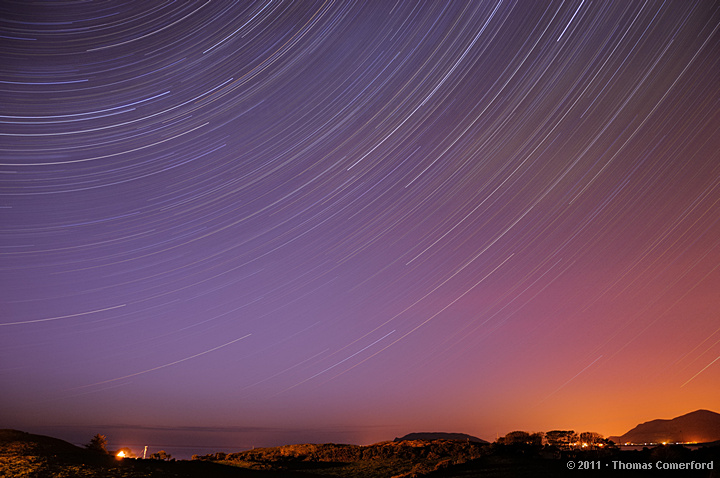 Inishowen Star-trails